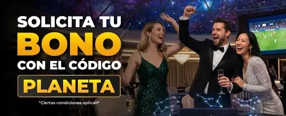 Bono de Bienvenida 100% Extra promotion banner